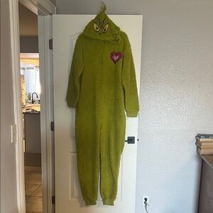 Dr. Seuss The Grinch Yellow Fabric boys medium